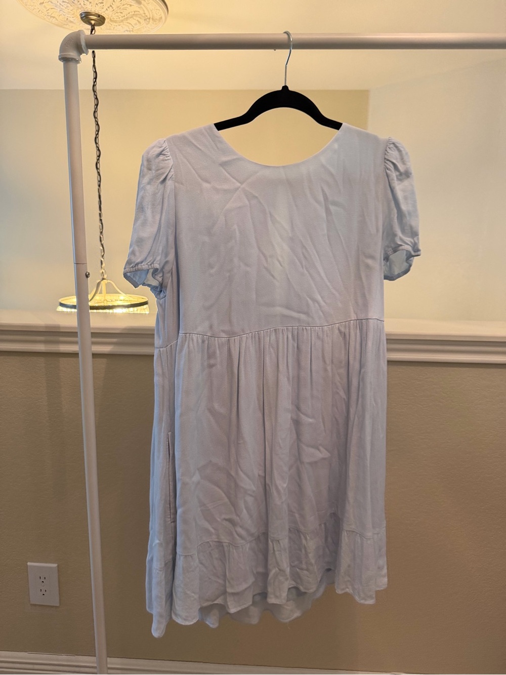 Aritzia Sunday Best Zane Dress in Light Blue